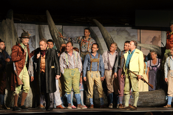 DER FREISCHÜTZ – Zweikampf Zwischen Schwarz Und Weiss